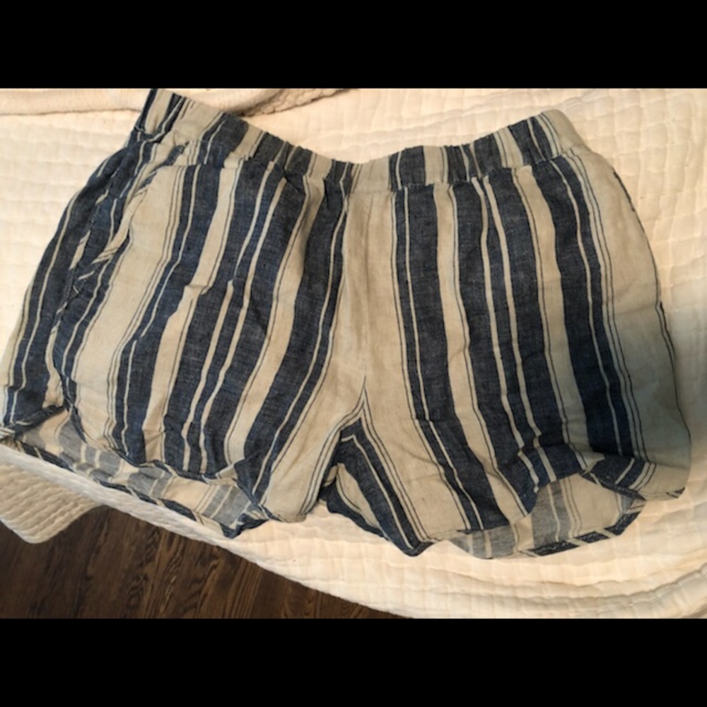 Madewell striped shorts